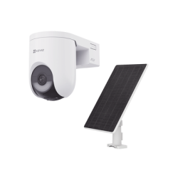 Kit Cámara PT 4G y Wi-Fi / 2K+ (4Megapixel)  / IA Detección Humano-Vehiculo / Color Nocturno / Batería 5200 mAh / IP65 / Incl...