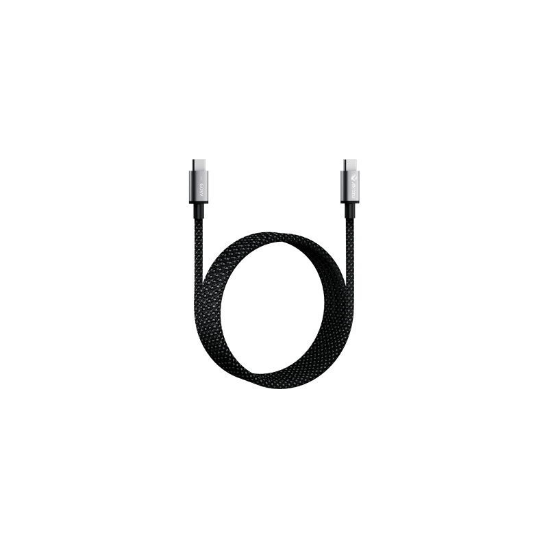 Cable de Carga USB-C a C 1.5 Metros (4.92 Pies) / Tecnología GaN (Nitruro de Galio / Fast-Charging / Potencia 60W / Velocidad...