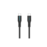Cable de Carga USB-C a C / 1 Metro (3.28 Pies) / Tecnología GaN (Nitruro de Galio) / Fast-Charging / Potencia 240W / Velocida...