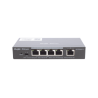 Switch Administrable PoE con 5 puertos Gigabit, 4 PoE 802.3af/at, gestión gratuita desde la nube, 54w