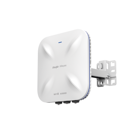 Punto de Acceso Mesh Wi-Fi 6 Industrial para Exterior Omnidireccional 5.95Gbps, MU-MIMO 4x4, 360°, Filtros Anti Interferencia...