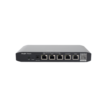Router Balanceador con Función SD-WAN, Hasta 2 Servicios de Internet y hasta 100 clientes con desempeño de 600 Mbps