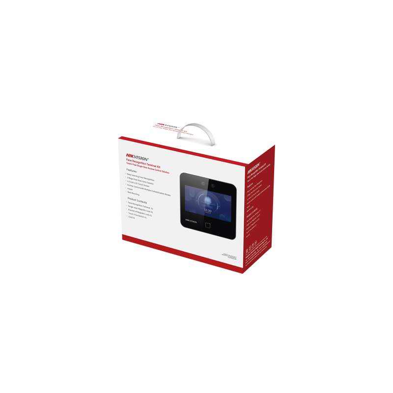 Kit de Control de Acceso TODO INCLUIDO con Lector de Rostros, QRs y Tarjetas / 1,500 rostros / Compatible con App HIKConnect ...