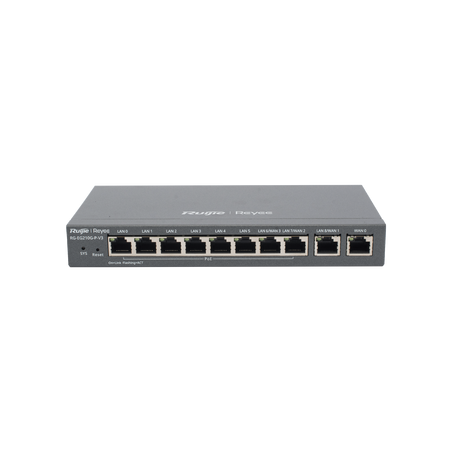 Router Balanceador con Función SD-WAN, PoE+ hasta 110 Watts, Hasta 4 Servicios de Internet y hasta 200 clientes con desempeño...