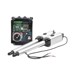 Kit de brazos para automatizar portones vehiculares abatibles de 2 hojas/ 3 Mts / 300 Kg / Uso solo residencial / Compatible ...