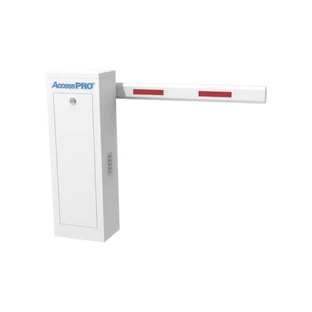 Kit de Barrera Vehicular Derecha con Brazo Telescópico / Soporta brazo Telescópico de hasta 6 metros / Tiempo de Apertura 6 s...