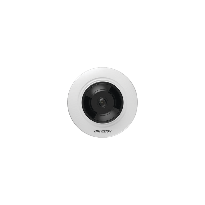 Mini Fisheye IP 5 Megapixel / Panorámica 180° - 360° / Microfono Integrado / 8 mts IR / Uso en Interior / PoE / Múltiples Vis...