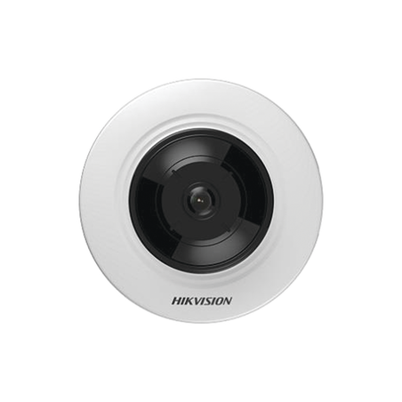 Mini Fisheye IP 5 Megapixel / Panorámica 180° - 360° / Microfono Integrado / 8 mts IR / Uso en Interior / PoE / Múltiples Vis...