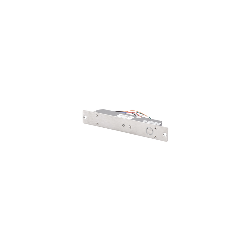 Cerradura de Perno 2000 kg de sujeción/ Abierta en caso de falla (Fail Safe)/ Con temporizador y Sensor de puerta
