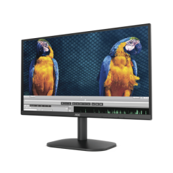 Monitor LED de 21.5” VESA, Resolución 1920 x 1080 Pixeles, Entradas de Video VGA/HDMI. Panel VA Backlight LED. Aspecto Ultrad...