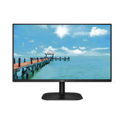 Monitor LED de 27" VESA, Resolución 1920 x 1080 Pixeles,  Entradas de Video VGA / HDMI. Panel IPS LCD  Backlight LED. Ultra D...