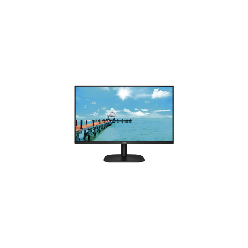 Monitor LED de 27" VESA, Resolución 1920 x 1080 Pixeles,  Entradas de Video VGA / HDMI. Panel IPS LCD  Backlight LED. Ultra D...