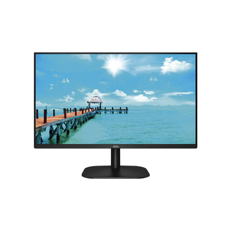 Monitor LED de 27" VESA, Resolución 1920 x 1080 Pixeles,  Entradas de Video VGA / HDMI. Panel IPS LCD  Backlight LED. Ultra D...