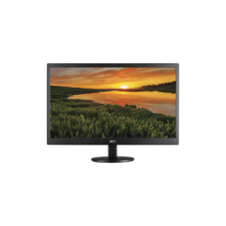 Monitor LED de 19", Resolución 1366 x 768 Pixeles con Entradas de Video VGA / HDMI