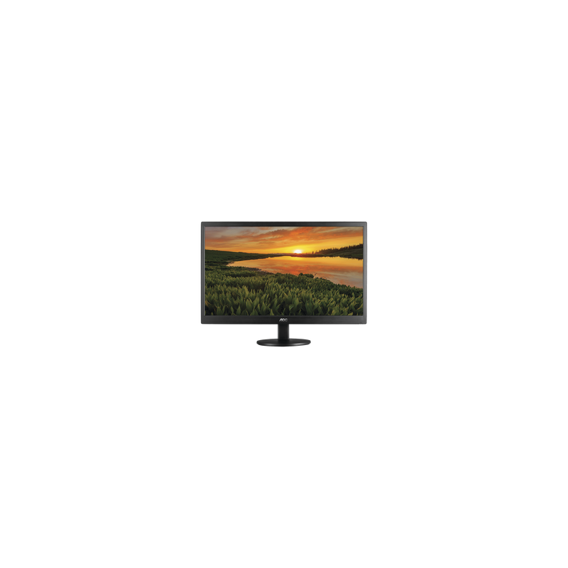 Monitor LED de 19", Resolución 1366 x 768 Pixeles con Entradas de Video VGA / HDMI