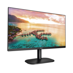 Monitor LED de 23.8" VESA, Resolución 1920 x 1080 Pixeles, Entradas de Video VGA/HDMI. Panel IPS LCD Backlight LED. Ultra Del...