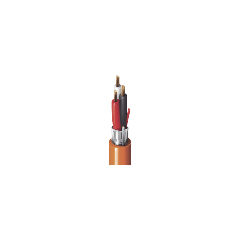 Cable de Seguridad y Audio / 3 Conductores de Cobre 22 AWG / Aislamiento Flamarrest® / Blindaje Beldfoil® / Plenum, Flamarres...