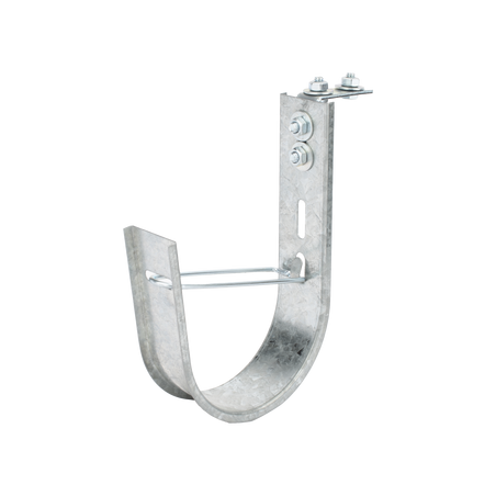 Soporte (Gancho) tipo J-Hook, hasta 115 cables Cat6, ideal para soportar cableado en los espacios de manipulación al aire, Pa...