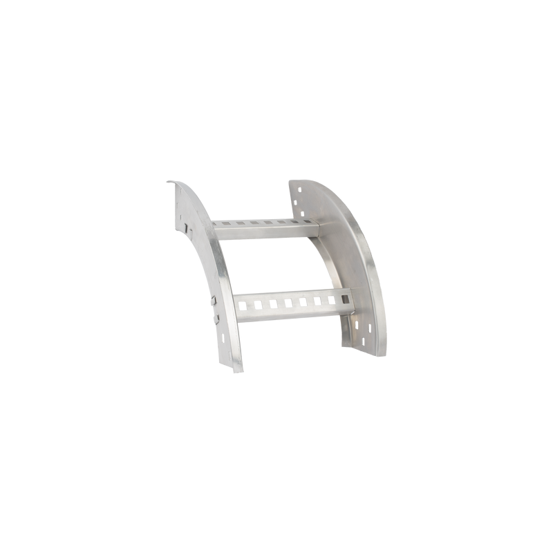 Curva Vertical Exterior de Aluminio de 90° Perfil Z / Peralte 3 1/4" / Ancho 12" / Radio 8" / Incluye Tornillería (CHVE90EZ31...