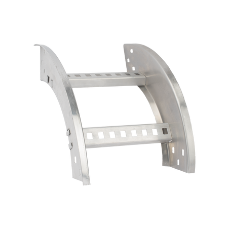 Curva Vertical Exterior de Aluminio de 90° Perfil Z / Peralte 3 1/4" / Ancho 12" / Radio 8" / Incluye Tornillería (CHVE90EZ31...