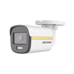 [ColorVu] Bala TURBOHD 4K (8 Megapixel) / Imagen a Color 24/7 / Lente 2.8 mm / METAL / Luz Blanca 20 mts / Exterior IP67 / WD...