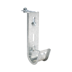 Soporte (Gancho) tipo J-Hook, hasta 10 cables Cat6, ideal para soportar cableado en los espacios de manipulación al aire, Par...