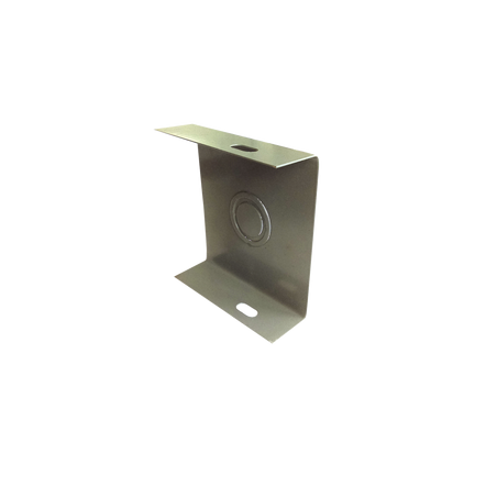 Placa cierre 65 x 65 mm, fabricado en lámina de acero al carbón