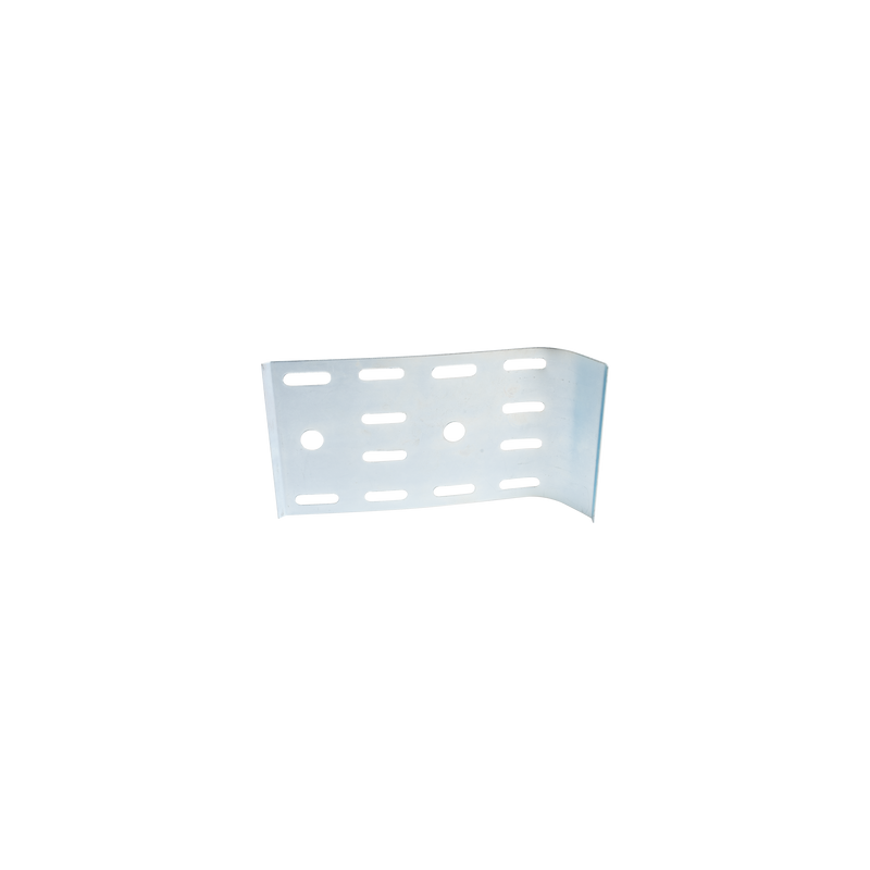 Bajada para cable sin ranura 95 x 175 mm, con acabado Electro Zinc
