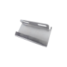 Placa salida a tubo automática para peralte de 66mm y 116mm, con acabado Electro Zinc