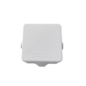 Caja de Conexiones Impermeable IP55 con 4 Entradas, 80 x 80 x 50 mm, para Instalaciones Industriales, Comerciales y Residenci...