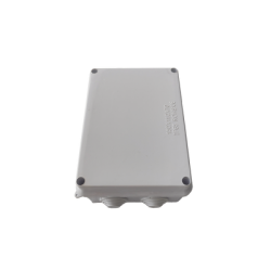 Caja de Conexiones Impermeable IP65, 10 Entradas, Dimensiones 150 x 110 x 70 mm, para Instalaciones Industriales, Comerciales...