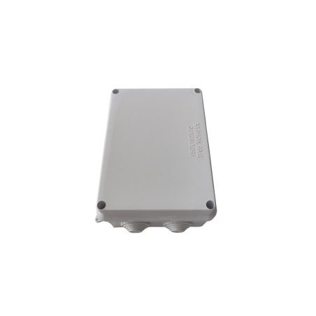 Caja de Conexiones Impermeable IP65, 10 Entradas, Dimensiones 150 x 110 x 70 mm, para Instalaciones Industriales, Comerciales...
