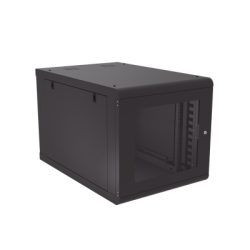 Gabinete de Pared 12U de 1027 mm de Profundidad: Máxima Profundidad y Protección en Acero Reforzado, Ideal para UPS y Servido...