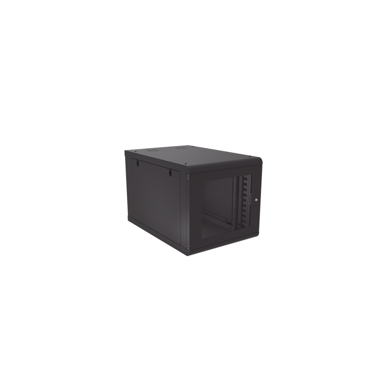 Gabinete de Pared 12U de 1027 mm de Profundidad: Máxima Profundidad y Protección en Acero Reforzado, Ideal para UPS y Servido...