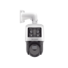 [TandemVu] PTZ IP 4 Megapixel con Cámara Panoramica 6 Megapixel / 25X Zoom / 100 mts IR / IP66  / WDR / PoE+ / Entrada-Salida...