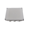 Caja de Conexiones Impermeable IP65, 10 Entradas, Dimensiones 200 x 155 x 80 mm, para Instalaciones Industriales, Comerciales...