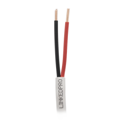 Bobina de Cable 305 Metros (1000 Pies): 6 x 22 AWG, Color Blanco, CMR, Para Sistemas de Seguridad y Alarmas