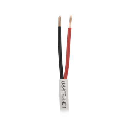 Bobina de Cable 305 Metros (1000 Pies): 6 x 22 AWG, Color Blanco, CMR, Para Sistemas de Seguridad y Alarmas