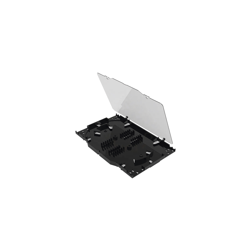 Charola de Empalme para Fibra Óptica, Protección para 24 Empalmes de Fusión o Mecánicos, Compatible con Distribuidor LPODF8024