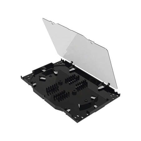 Charola de Empalme para Fibra Óptica, Protección para 24 Empalmes de Fusión o Mecánicos, Compatible con Distribuidor LPODF8024