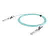Cable AOC SFP+ de 1&10 Gbps a 1&10 Gbps / Cable de fibra óptica Activo / Longitud: 2 metros