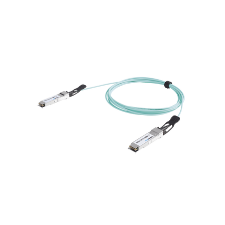 Cable AOC QSFP+ de 40 Gbps a 40 Gbps / Cable de fibra óptica Activo / Longitud: 20 metros