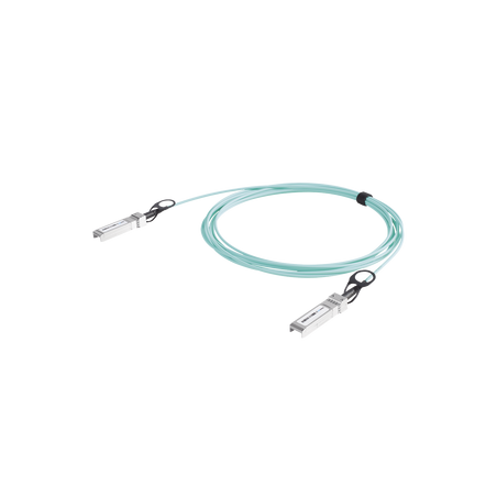 Cable AOC SFP+ de 1&10 Gbps a 1&10 Gbps / Cable de fibra óptica Activo / Longitud: 30 metros