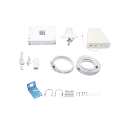 Kit Amplificador de Señal Celular 2G, 3G, 4G y 5G / Mejora llamadas convencionales y VoLTE / Amplifica señal de TELCEL, AT&T,...