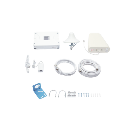 Kit Amplificador de Señal Celular 2G, 3G, 4G y 5G / Mejora llamadas convencionales y VoLTE / Amplifica señal de TELCEL, AT&T,...