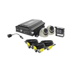 KIT DVR PARA VEHICULO /  INCLUYE /  CÁMARAS PARA INTERIOR /  CÁMARA PARA EXTERIOR, / 2MP AHD /  CABLES EXTENSORES / ADAPTADOR...