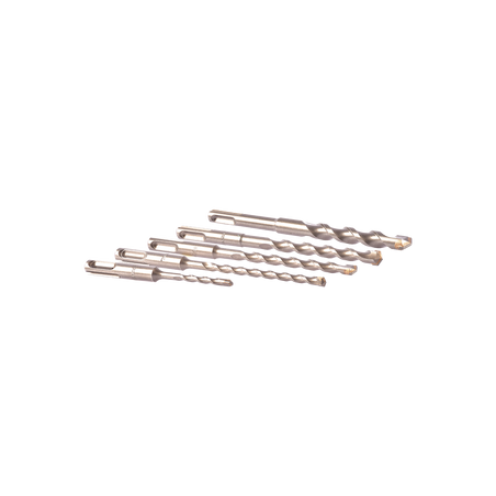 Juego con 5 piezas de brocas SDS PLUS para concreto