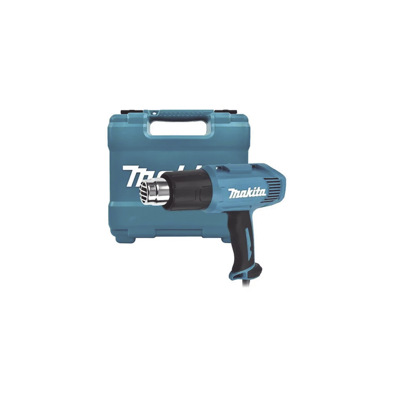 Pistola de Calor de Temperatura Variable de 2 Niveles, Temperatura: 400/550°C de 1600W  (Incluye Maletín).