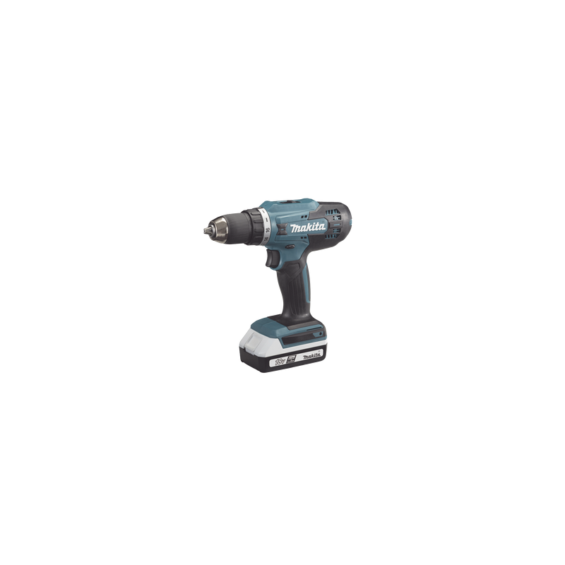 Taladro Inalámbrico SIN CARBONES, Broquero de 1/2", 1,700 RPM, 18VâŽ“, Torque: 40 N.m C/2 Bat. (1.5Ah) y Cargador.