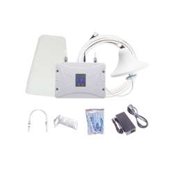 Kit Amplificador de Señal Celular 2G, 3G y 4G / Mejora llamadas convencionales y VoLTE / Amplifica señal de TELCEL, AT&T y MO...